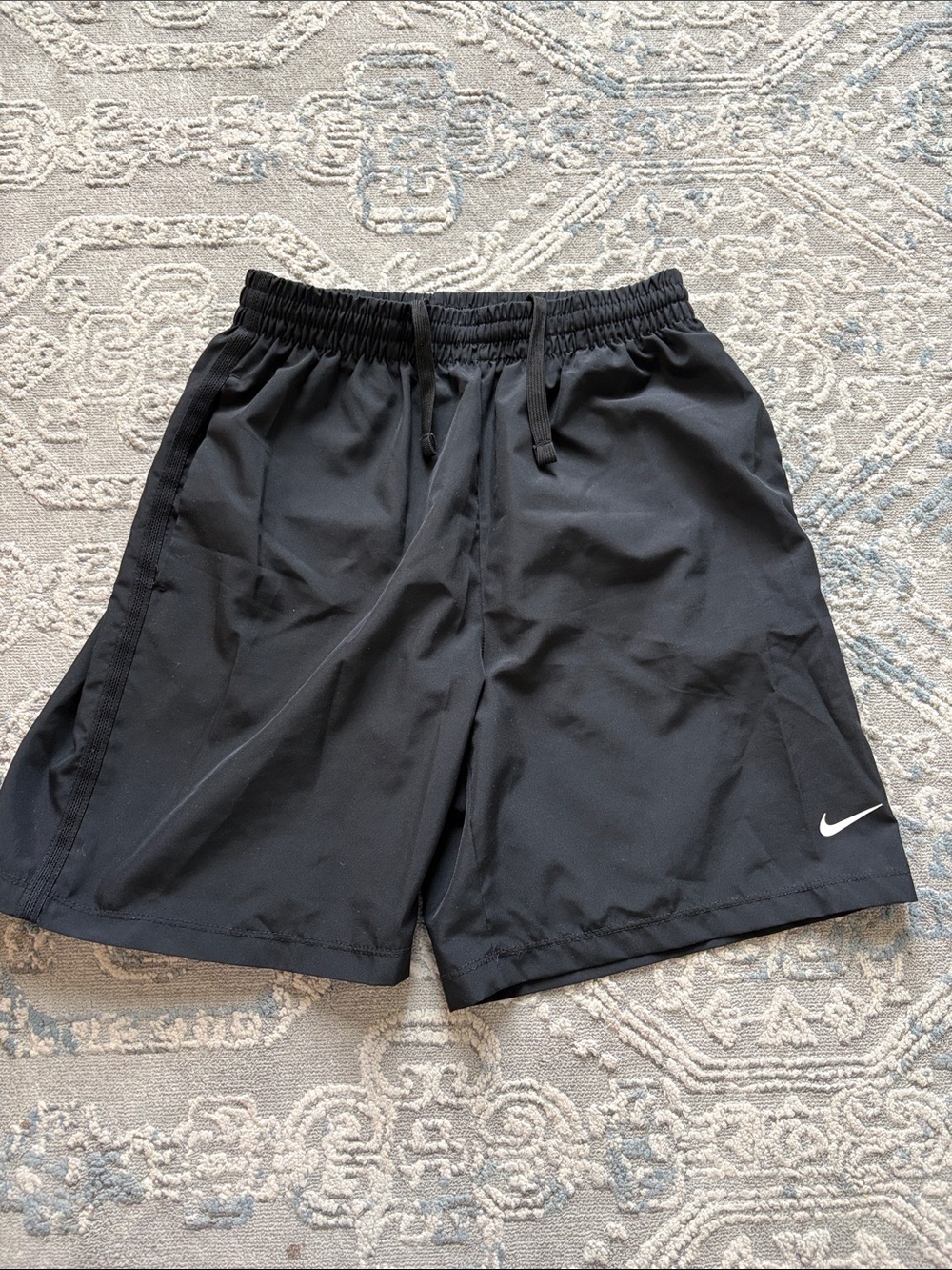 Nike Black, boys Athletic Shorts